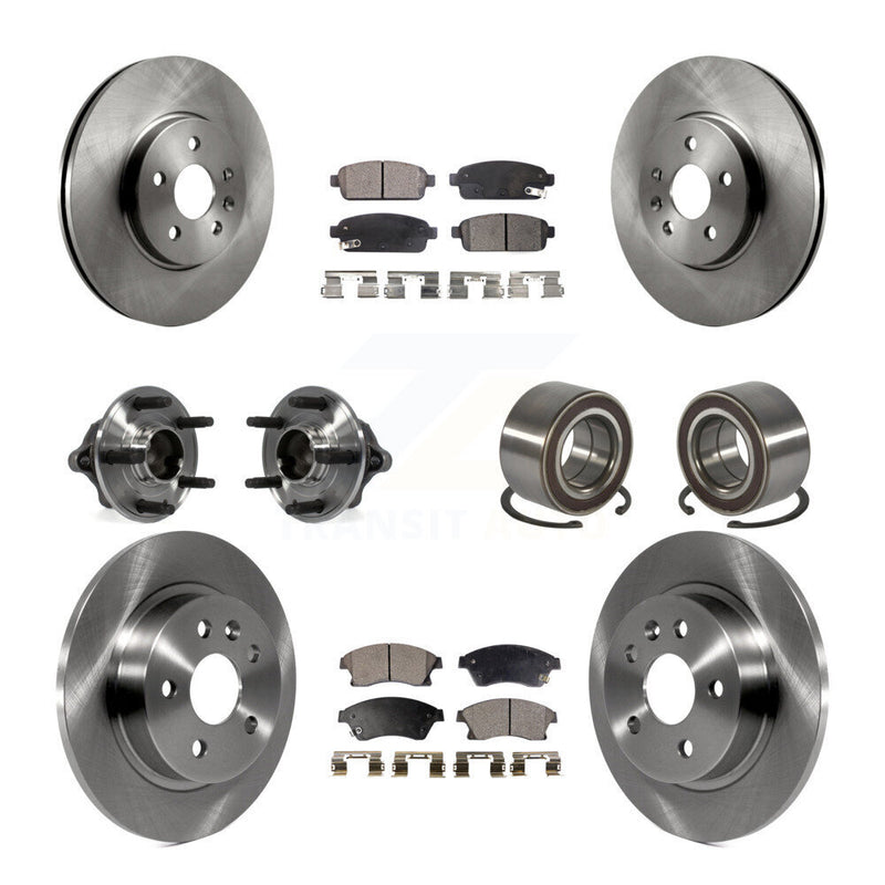 Transit Auto KBB-106367 Wheel Bearing for 2013-2014 Chevrolet Sonic - Front and Rear product image