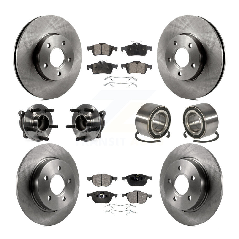Transit Auto KBB-106379 Wheel Bearing for 2012-2018 Ford Focus - Front and Rear product image