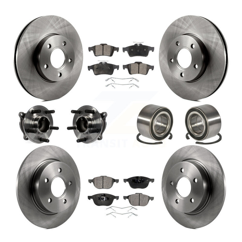 Transit Auto KBB-106379 Wheel Bearing for 2012-2018 Ford Focus - Front and Rear product image