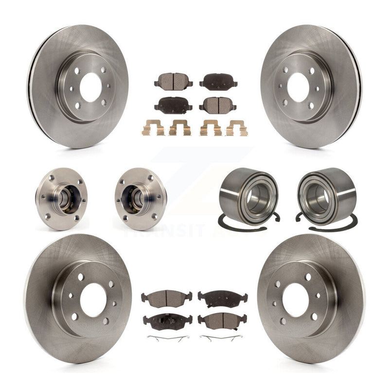 Transit Auto KBB-106382 Wheel Bearing for 2012-2017 Fiat 500 - Front and Rear product image