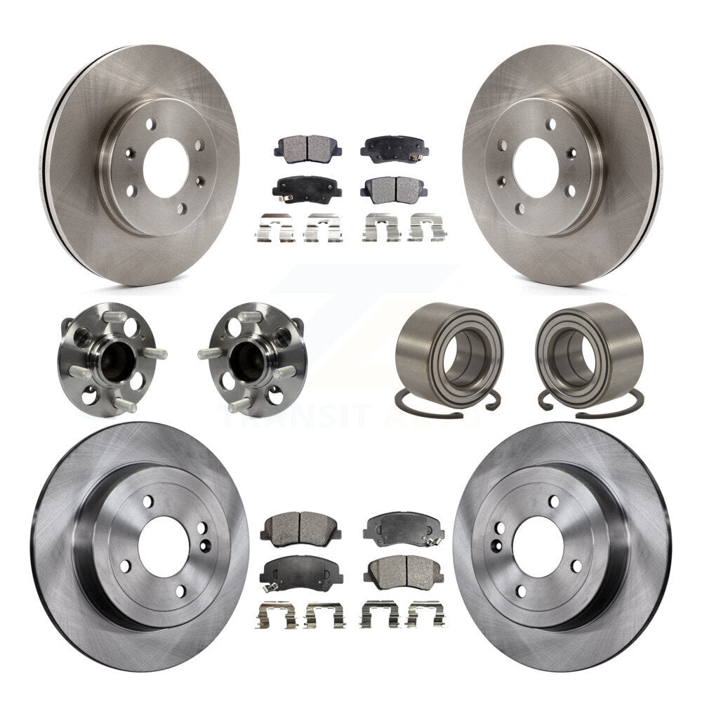 Transit Auto KBB-106384 Wheel Bearing for 2012-2017 Hyundai Accent - Front and Rear product image
