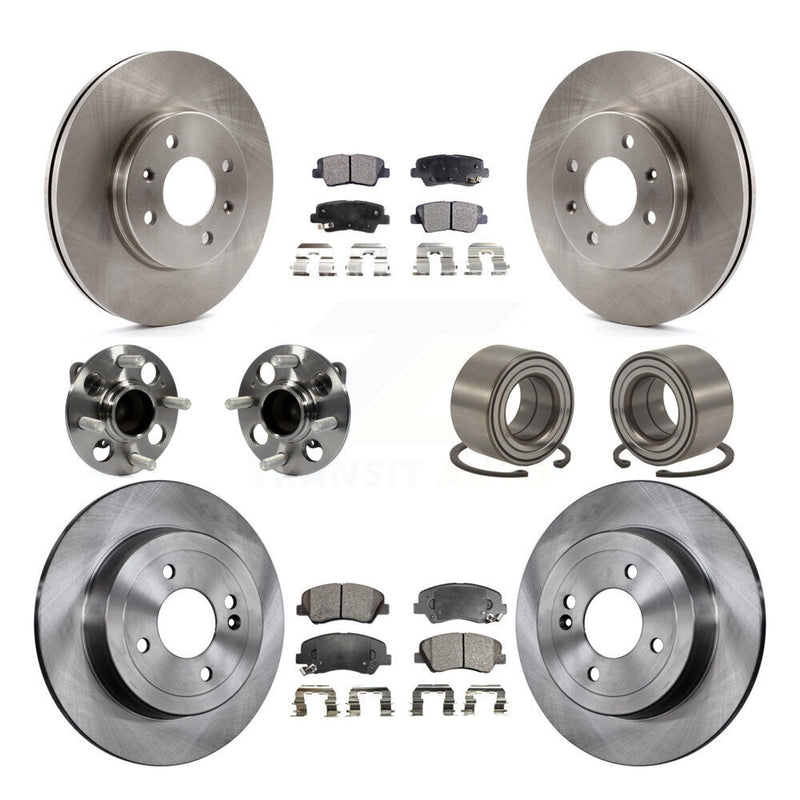 Transit Auto KBB-106384 Wheel Bearing for 2012-2017 Hyundai Accent - Front and Rear product image