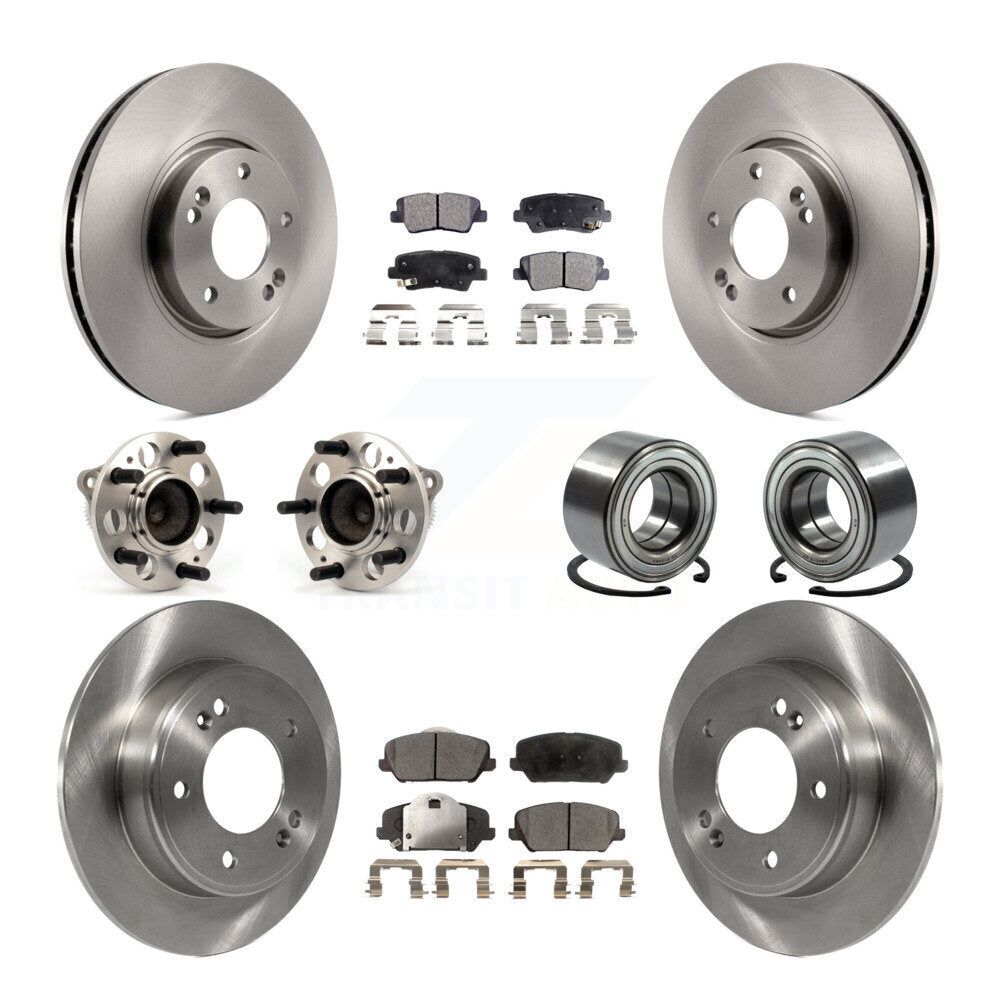 Transit Auto KBB-106390 Wheel Bearing for 2014-2016 Kia Forte, Kia Forte Koup, Kia Forte5 - Front and Rear product image
