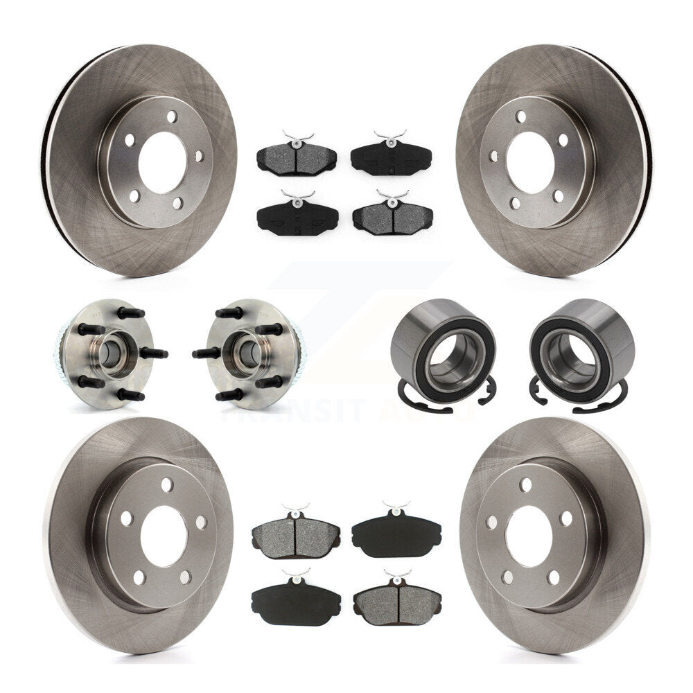 Transit Auto KBB-106527 Wheel Bearing for 1993-1995 Ford Taurus, Mercury Sable, Lincoln Continental - Front and Rear product image