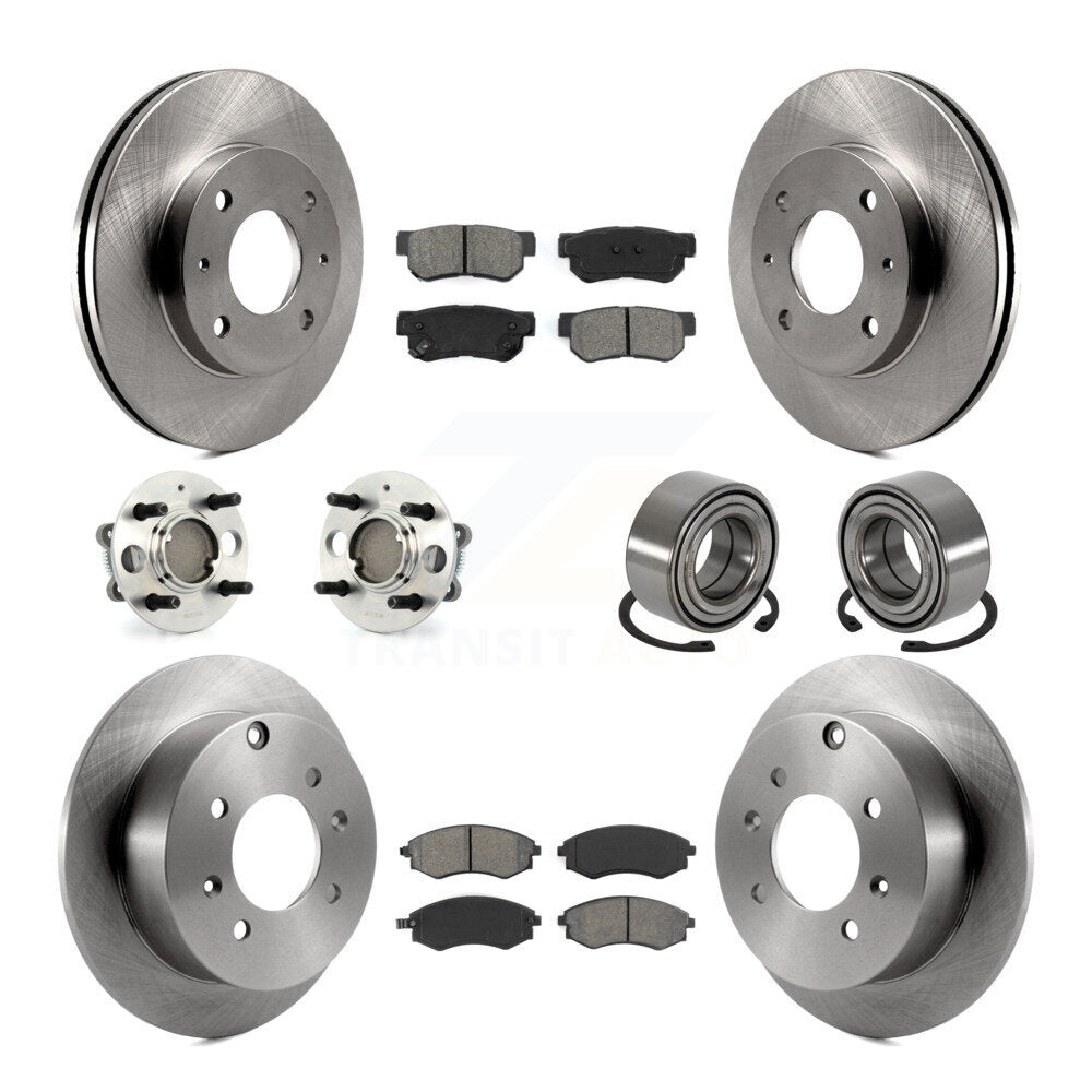 Transit Auto KBB-106570 Wheel Bearing for 1999-2000 Hyundai Sonata - Front and Rear product image
