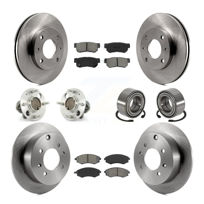 Transit Auto KBB-106576 Wheel Bearing for 1999-2000 Hyundai Sonata - Front and Rear product image