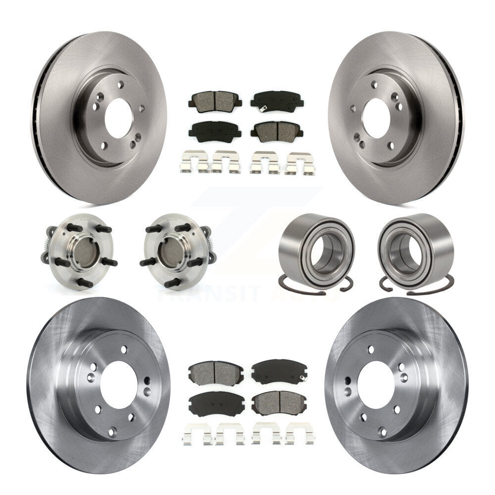 Transit Auto KBB-106607 Wheel Bearing for 2008-2010 Hyundai Sonata - Front and Rear product image