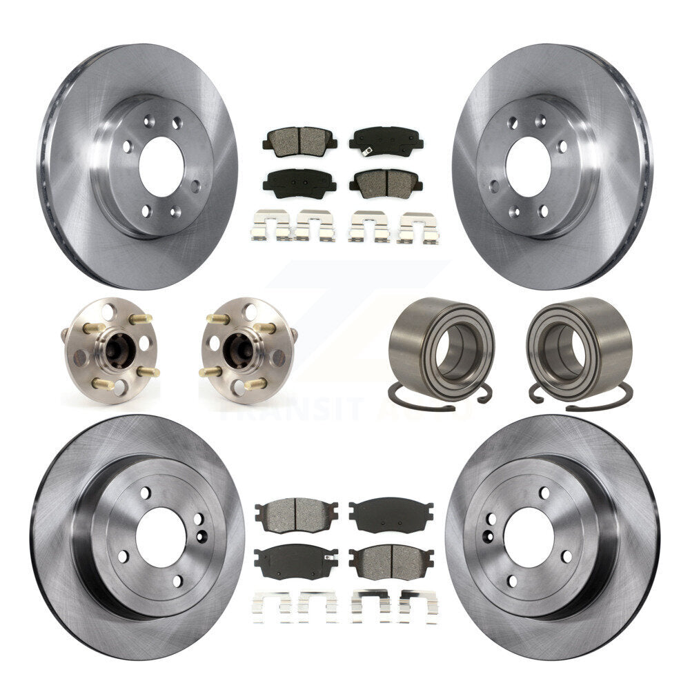 Transit Auto KBB-106650 Wheel Bearing for 2011 Hyundai Accent - Front and Rear product image
