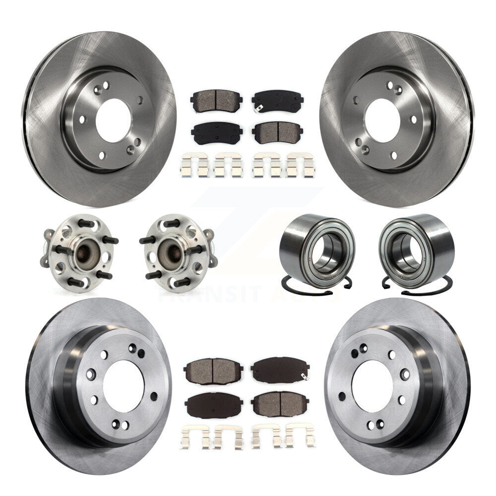 Transit Auto KBB-106668 Wheel Bearing for 2009-2012 Hyundai Elantra - Front and Rear product image