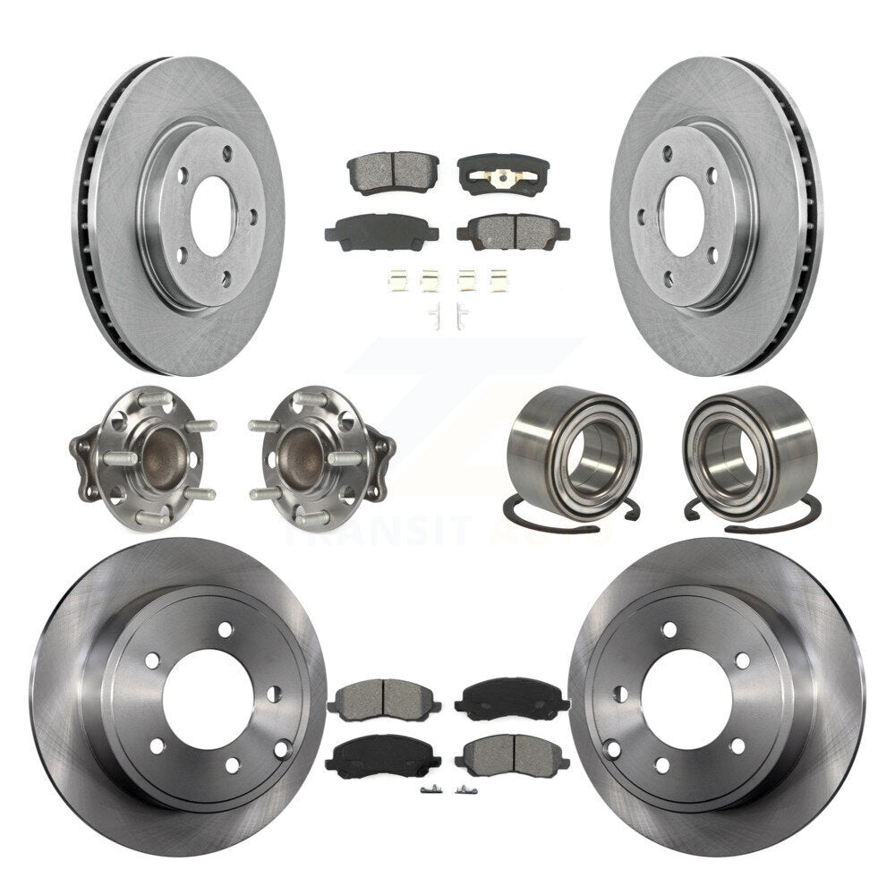 Transit Auto KBB-106701 Wheel Bearing for 2008-2009 Mitsubishi Lancer - Front and Rear product image