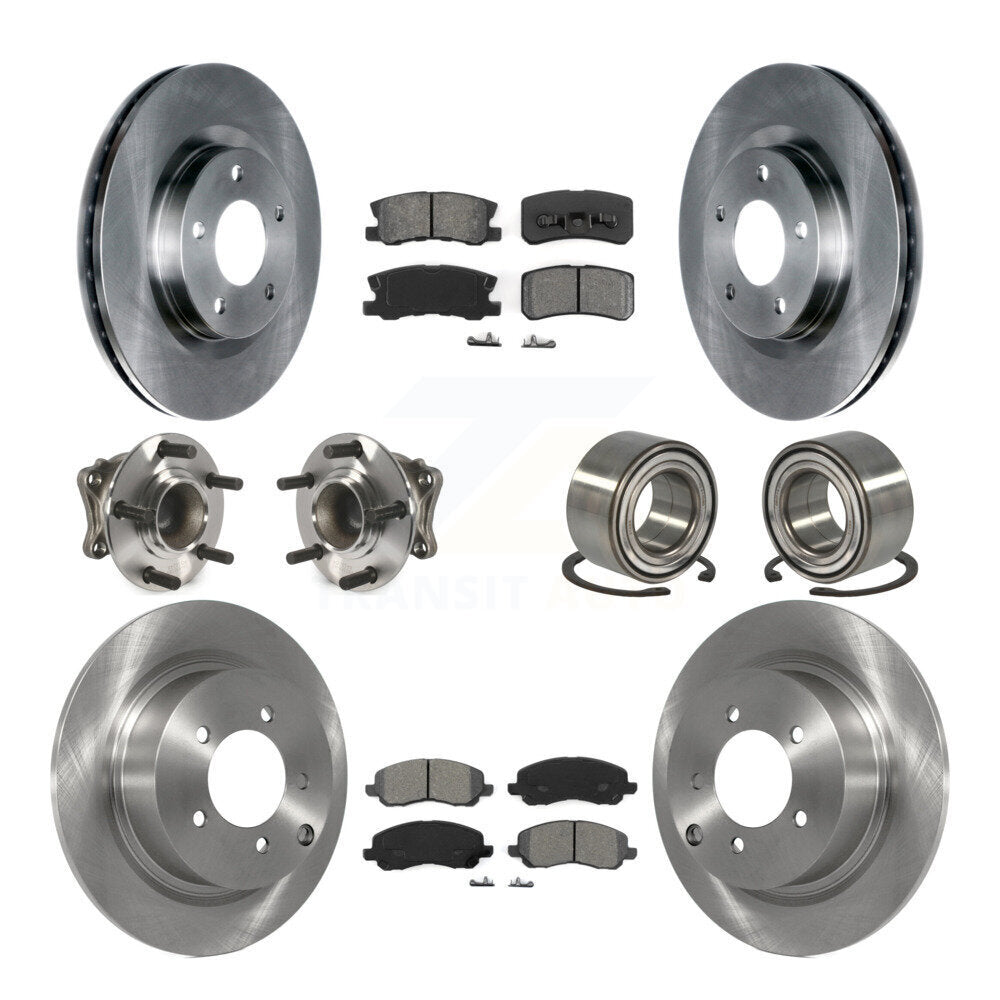 Transit Auto KBB-106702 Wheel Bearing for 2008-2013 Mitsubishi Outlander - Front and Rear product image