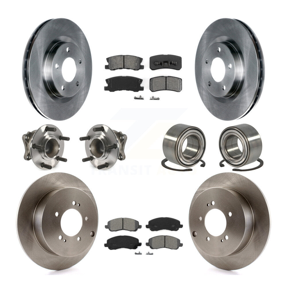 Transit Auto KBB-106703 Wheel Bearing for 2007-2013 Mitsubishi Outlander - Front and Rear product image