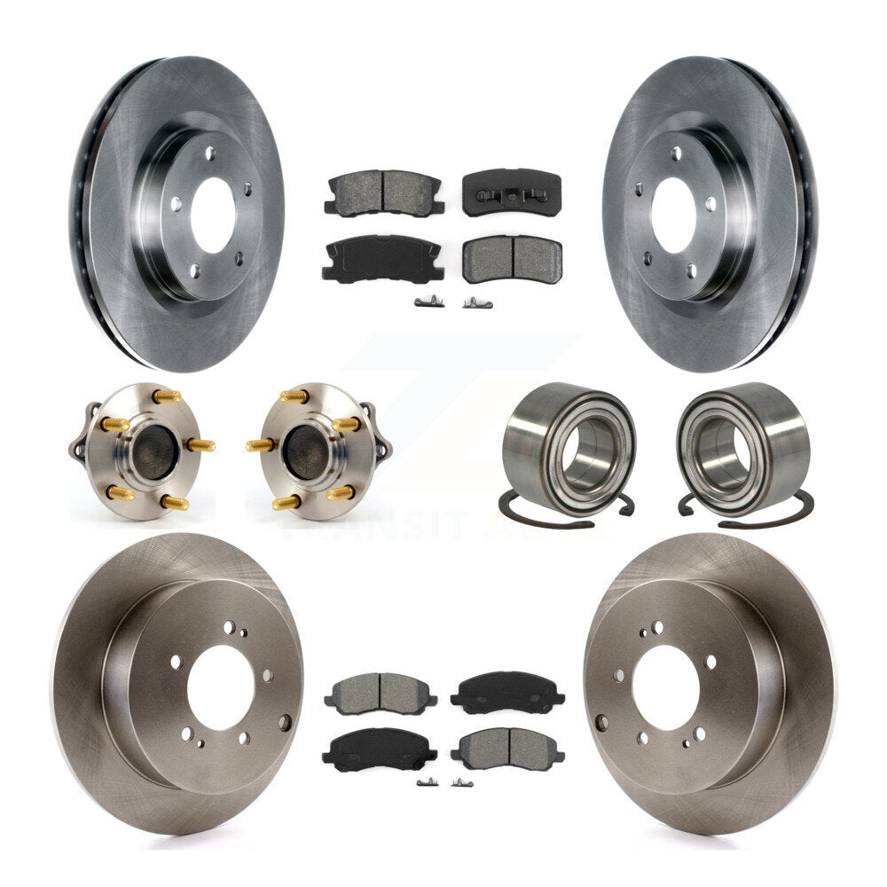 Transit Auto KBB-106714 Wheel Bearing for 2008-2013 Mitsubishi Outlander - Front and Rear product image