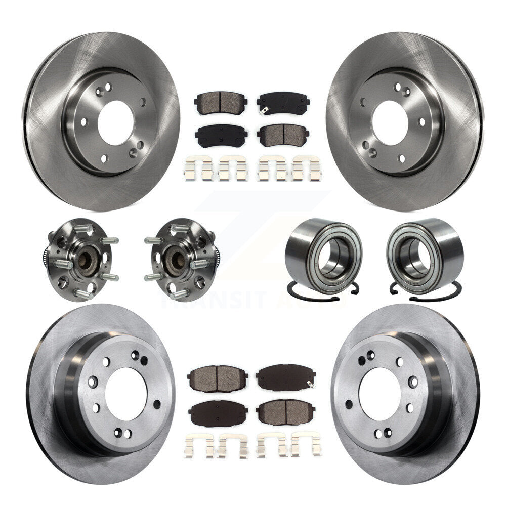 Transit Auto KBB-106726 Wheel Bearing for 2010 Hyundai Elantra - Front and Rear product image