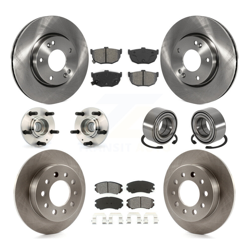 Transit Auto KBB-106729 Wheel Bearing for 2003-2008 Hyundai Tiburon - Front and Rear product image