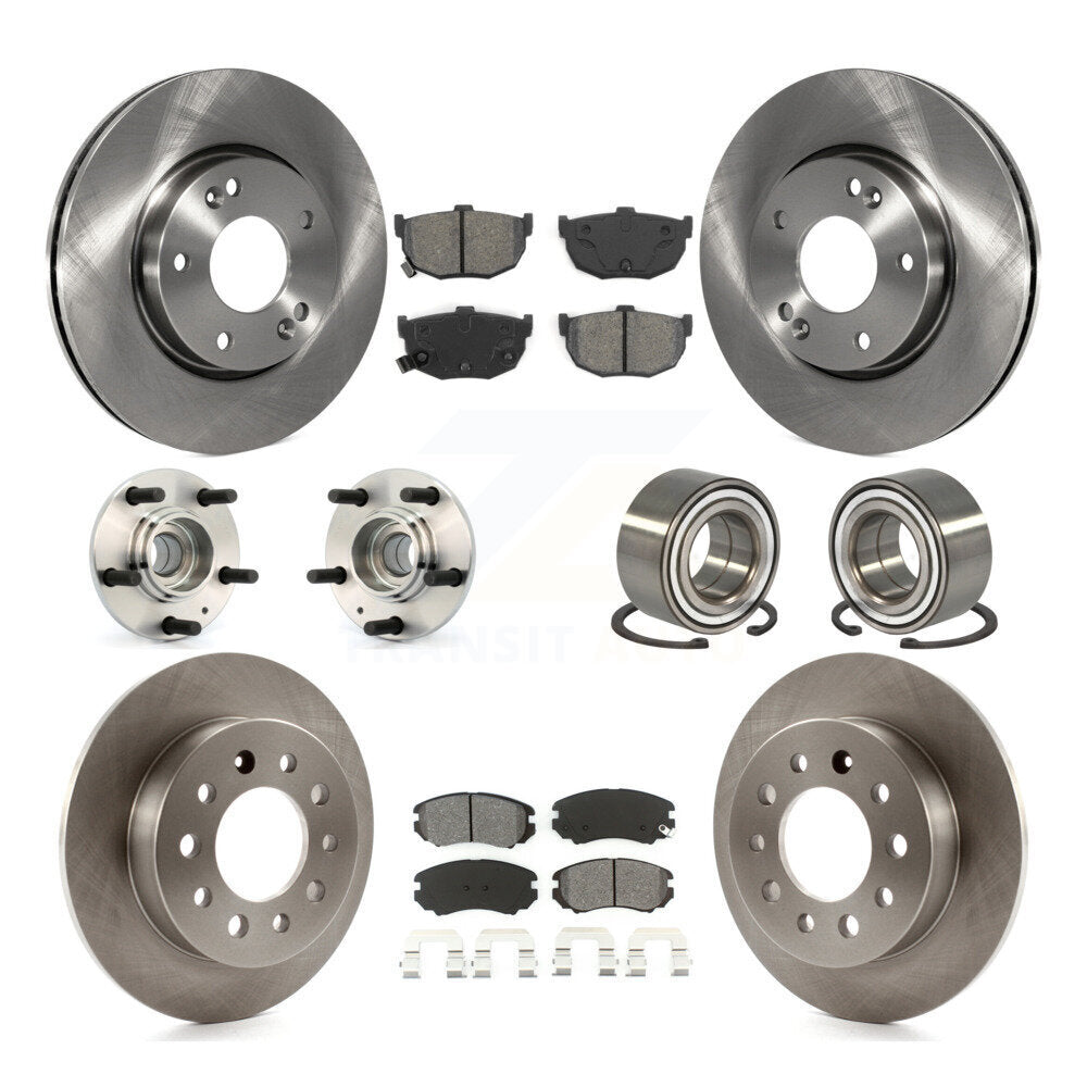 Transit Auto KBB-106730 Wheel Bearing for 2003-2008 Hyundai Tiburon - Front and Rear product image