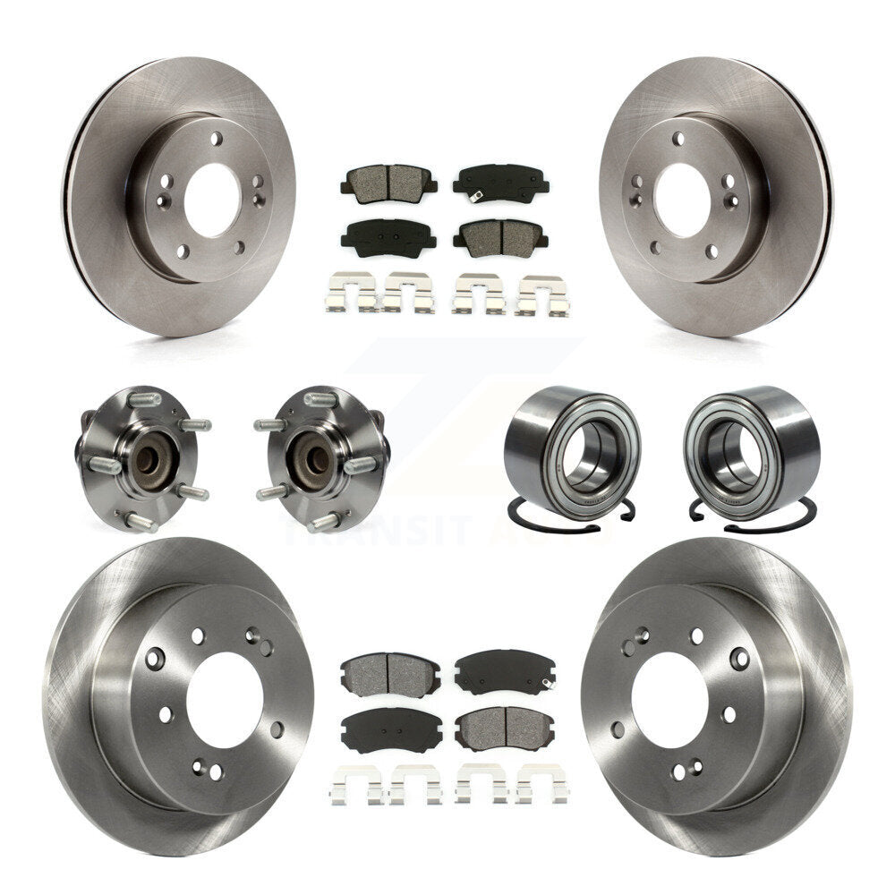 Transit Auto KBB-106748 Wheel Bearing for 2010-2011 Kia Soul - Front and Rear product image
