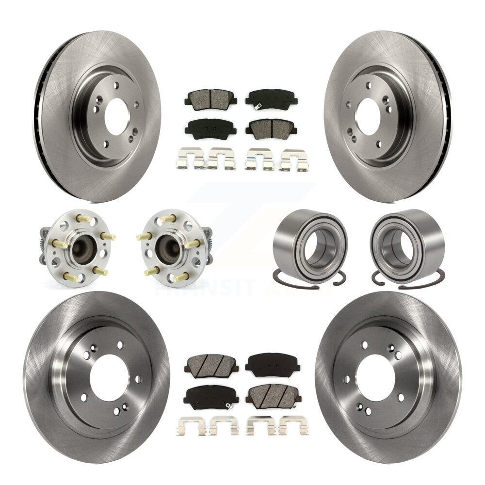 Transit Auto KBB-106765 Wheel Bearing for 2016-2017 Hyundai Azera - Front and Rear product image