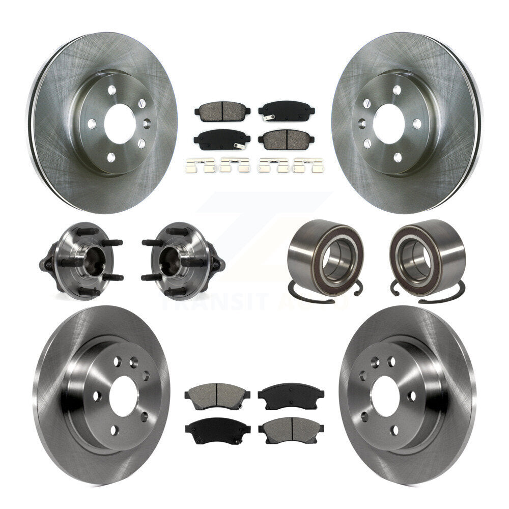 Transit Auto KBB-106774 Wheel Bearing for 2013-2015 Chevrolet Sonic - Front and Rear product image