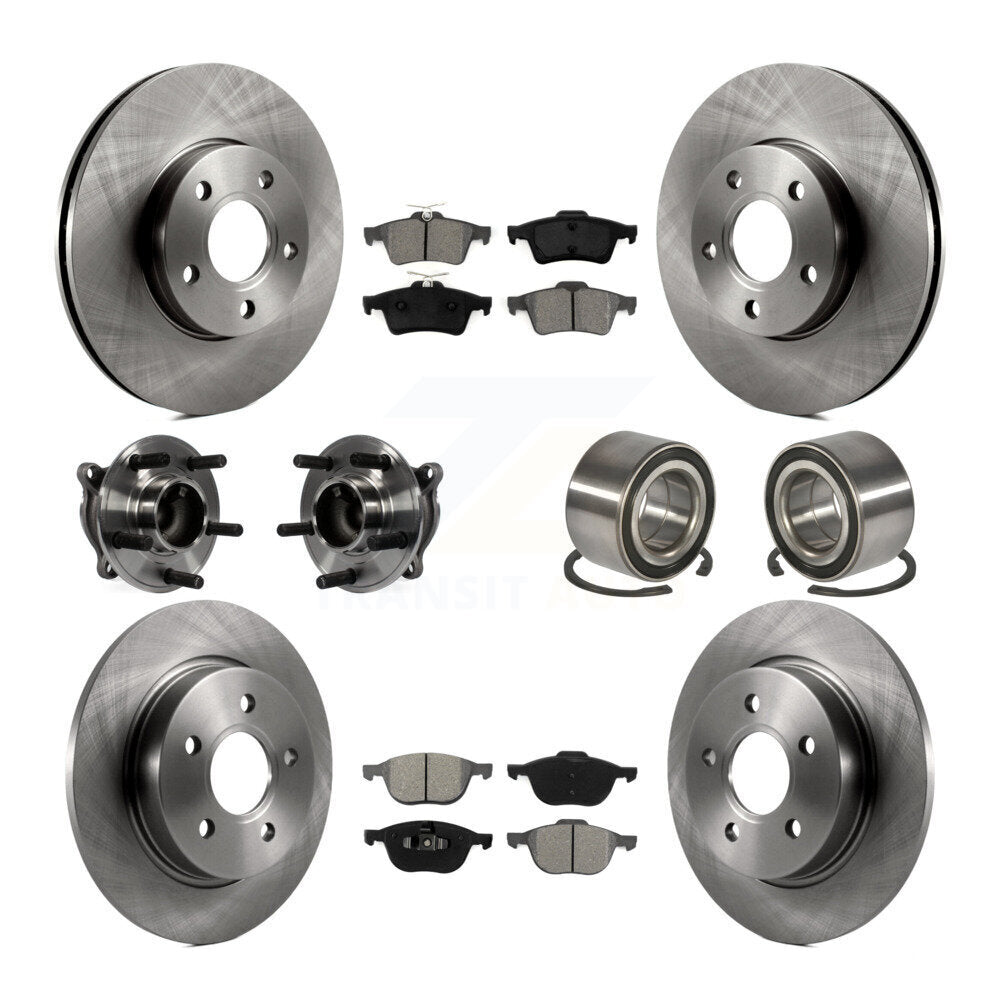 Transit Auto KBB-106787 Wheel Bearing for 2012-2018 Ford Focus - Front and Rear product image