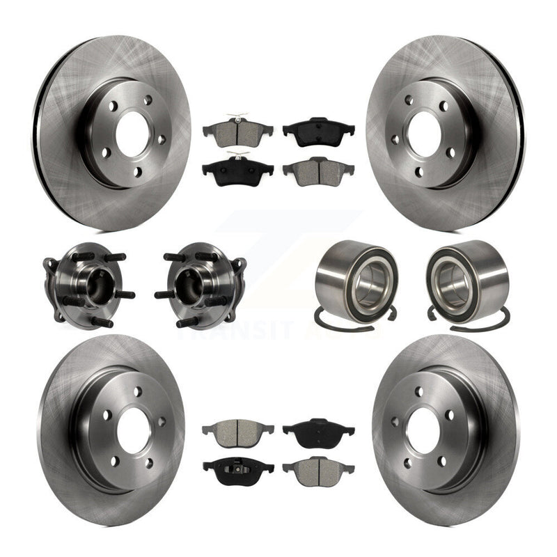 Transit Auto KBB-106787 Wheel Bearing for 2012-2018 Ford Focus - Front and Rear product image