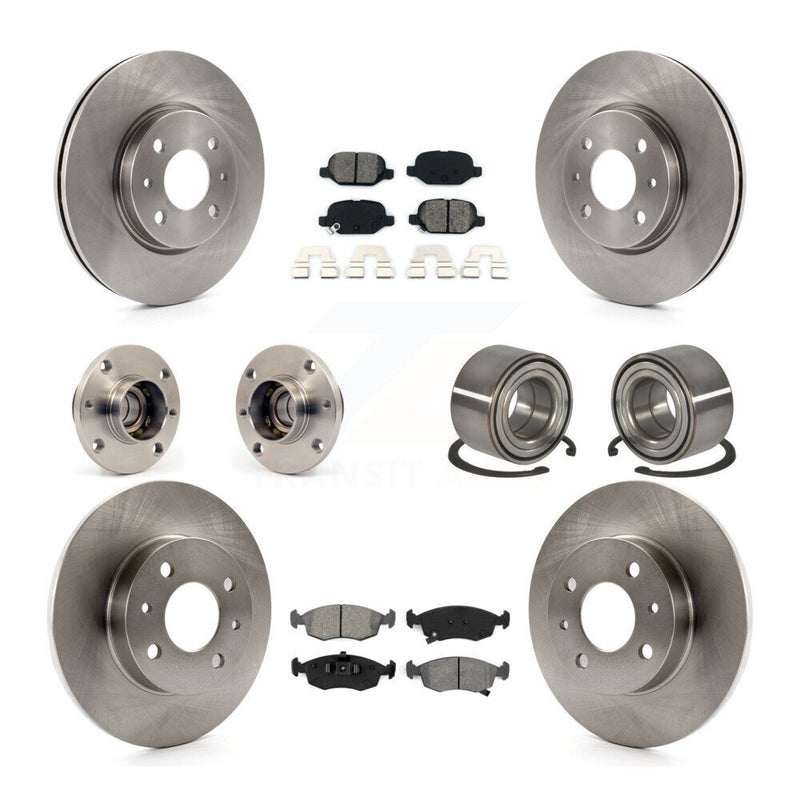 Transit Auto KBB-106788 Wheel Bearing for 2012-2017 Fiat 500 - Front and Rear product image