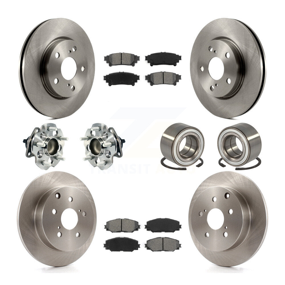 Transit Auto KBB-106818 Wheel Bearing for 2017-2018 Toyota Prius V - Front and Rear product image