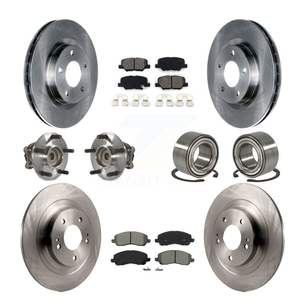 Transit Auto KBB-106827 Wheel Bearing for 2013-2021 Mitsubishi Outlander, Mitsubishi Outlander Sport, Mitsubishi RVR - Front and Rear product image