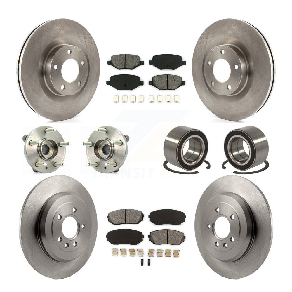 Transit Auto KBB-106841 Wheel Bearing for 2011-2015 Ford Edge, Lincoln MKX - Front and Rear product image