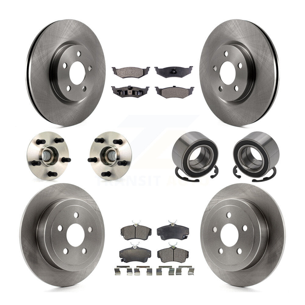 Transit Auto KBB-106927 Wheel Bearing for 2008-2010 Chrysler PT Cruiser - Front and Rear product image
