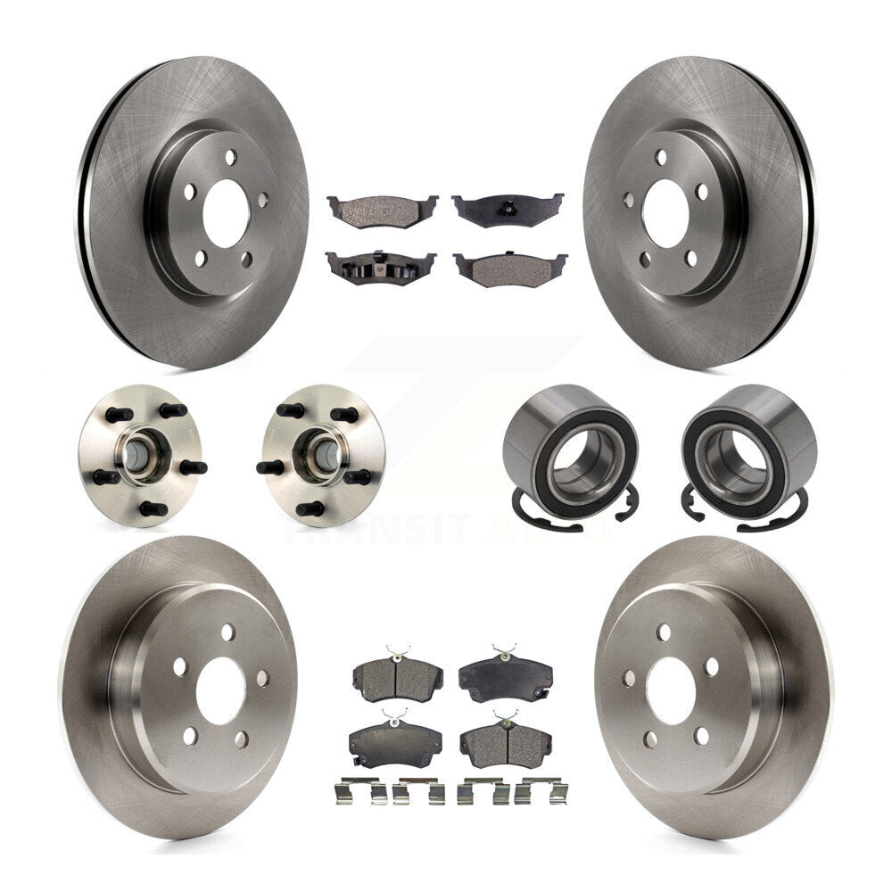 Transit Auto KBB-106928 Wheel Bearing for 2003-2007 Chrysler PT Cruiser - Front and Rear product image