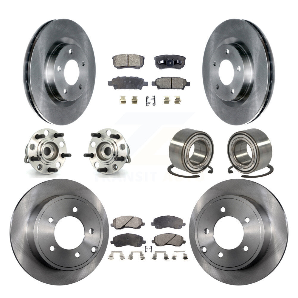 Transit Auto KBB-107064 Wheel Bearing for 2007-2017 Jeep Compass, Dodge Caliber, Jeep Patriot - Front and Rear product image