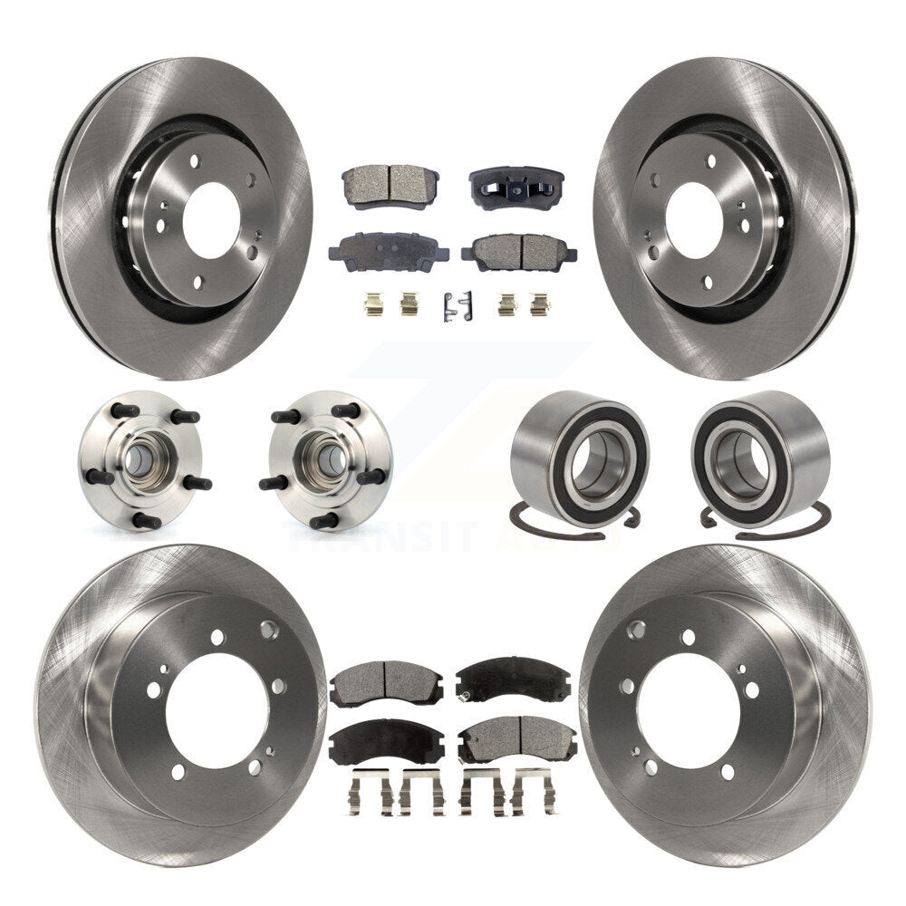 Transit Auto KBB-107067 Wheel Bearing for 2005-2006 Mitsubishi Outlander - Front and Rear product image