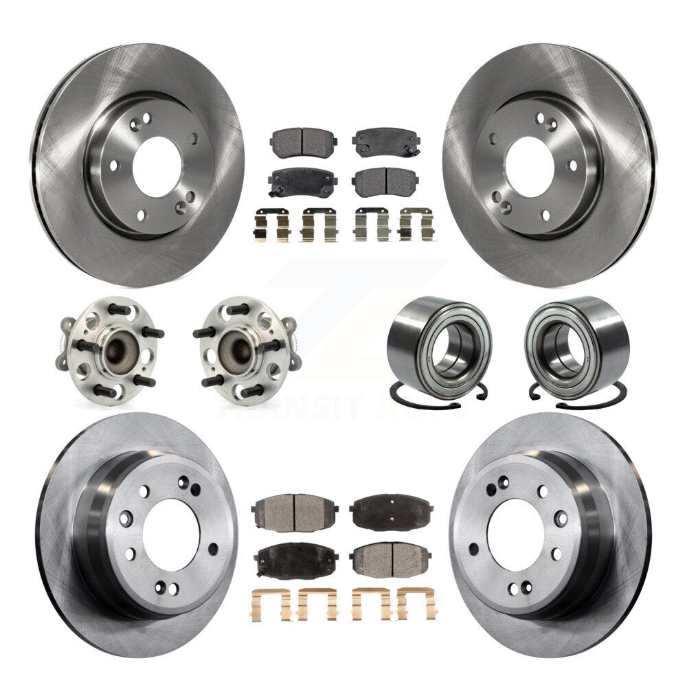 Transit Auto KBB-107068 Wheel Bearing for 2009-2012 Hyundai Elantra - Front and Rear product image