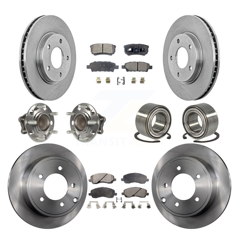 Transit Auto KBB-107101 Wheel Bearing for 2008-2009 Mitsubishi Lancer - Front and Rear product image