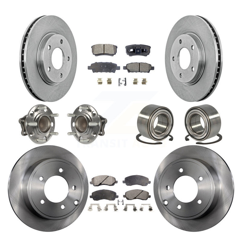 Transit Auto KBB-107101 Wheel Bearing for 2008-2009 Mitsubishi Lancer - Front and Rear product image