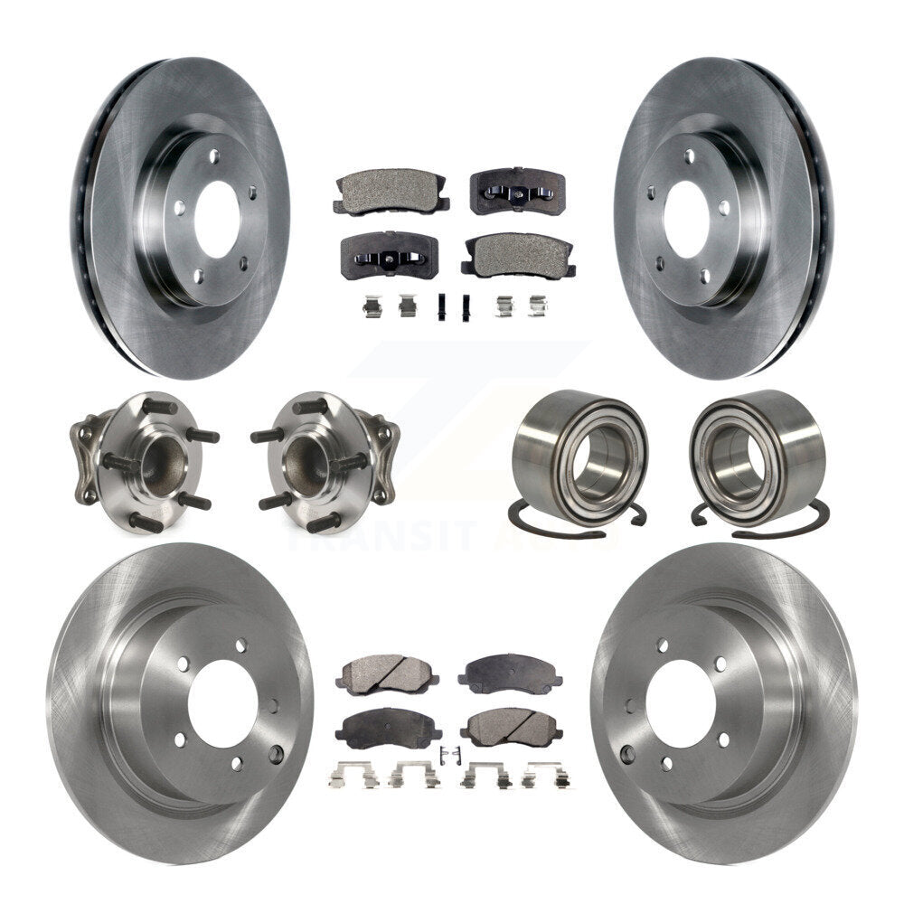 Transit Auto KBB-107102 Wheel Bearing for 2008-2013 Mitsubishi Outlander - Front and Rear product image