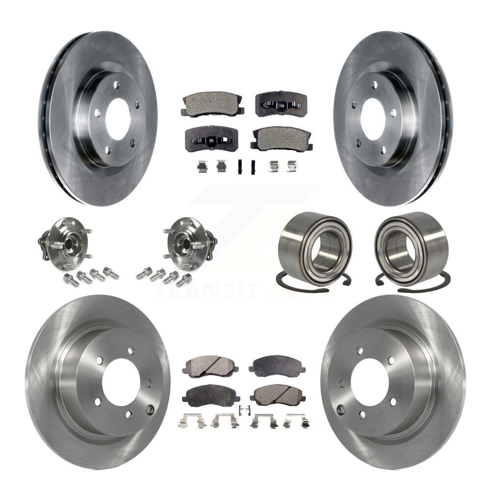 Transit Auto KBB-107104 Wheel Bearing for 2008-2013 Mitsubishi Outlander, Mitsubishi RVR - Front and Rear product image
