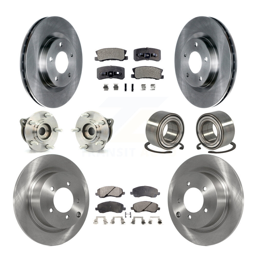 Transit Auto KBB-107107 Wheel Bearing for 2008-2013 Mitsubishi Outlander, Mitsubishi Outlander Sport - Front and Rear product image