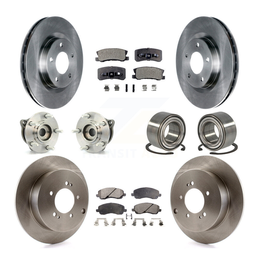 Transit Auto KBB-107108 Wheel Bearing for 2007-2013 Mitsubishi Outlander - Front and Rear product image