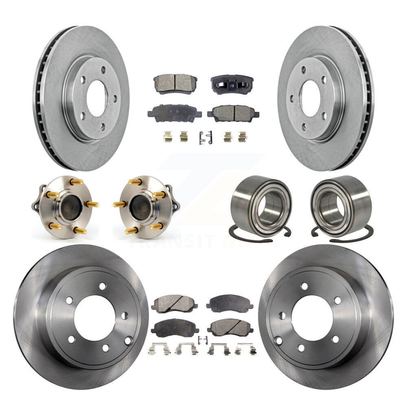 Transit Auto KBB-107111 Wheel Bearing for 2008-2016 Mitsubishi Lancer - Front and Rear product image