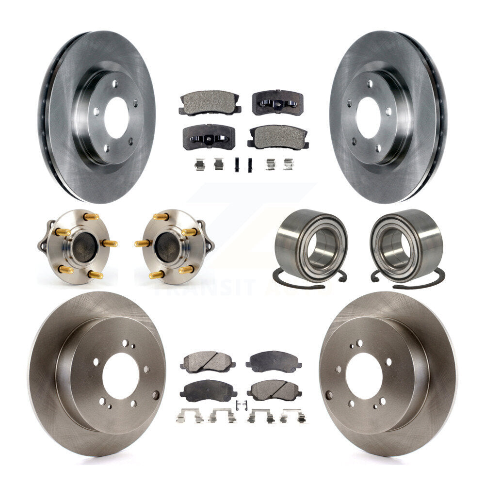 Transit Auto KBB-107114 Wheel Bearing for 2008-2013 Mitsubishi Outlander - Front and Rear product image