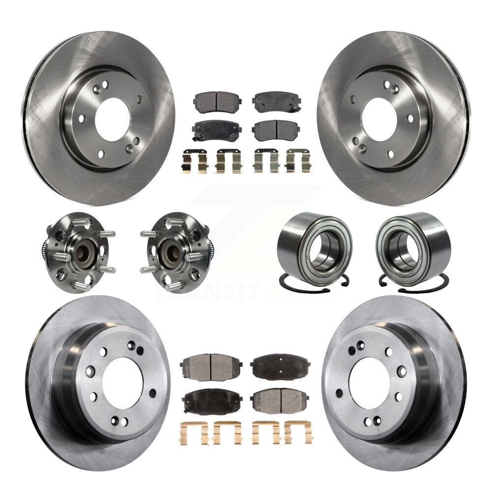 Transit Auto KBB-107126 Wheel Bearing for 2010 Hyundai Elantra - Front and Rear product image