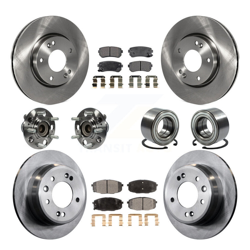 Transit Auto KBB-107126 Wheel Bearing for 2010 Hyundai Elantra - Front and Rear product image