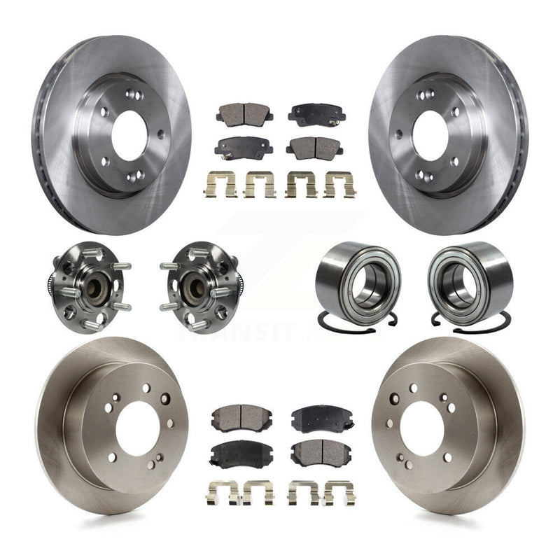 Transit Auto KBB-107127 Wheel Bearing for 2010 Hyundai Elantra - Front and Rear product image