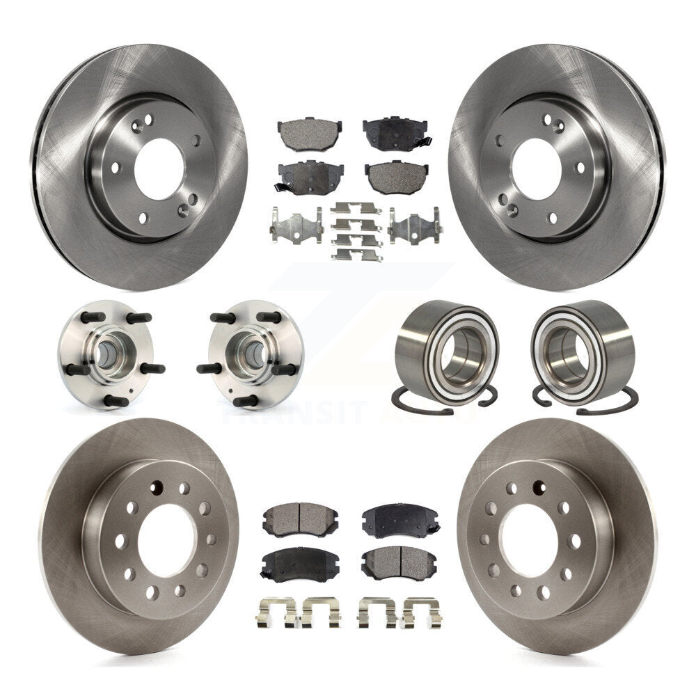 Transit Auto KBB-107130 Wheel Bearing for 2003-2008 Hyundai Tiburon - Front and Rear product image