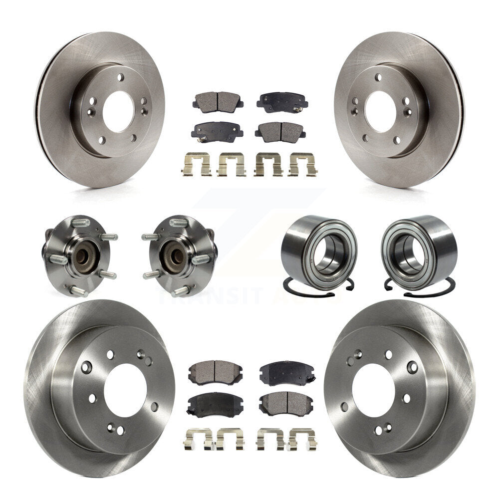 Transit Auto KBB-107148 Wheel Bearing for 2010-2011 Kia Soul - Front and Rear product image