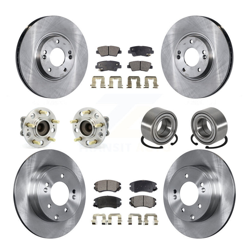 Transit Auto KBB-107166 Wheel Bearing for 2011 Hyundai Azera - Front and Rear product image