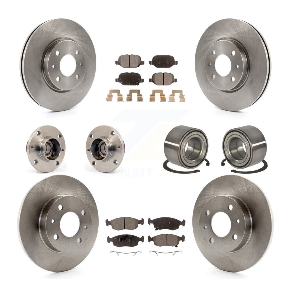 Transit Auto KBB-107190 Wheel Bearing for 2012-2017 Fiat 500 - Front and Rear product image