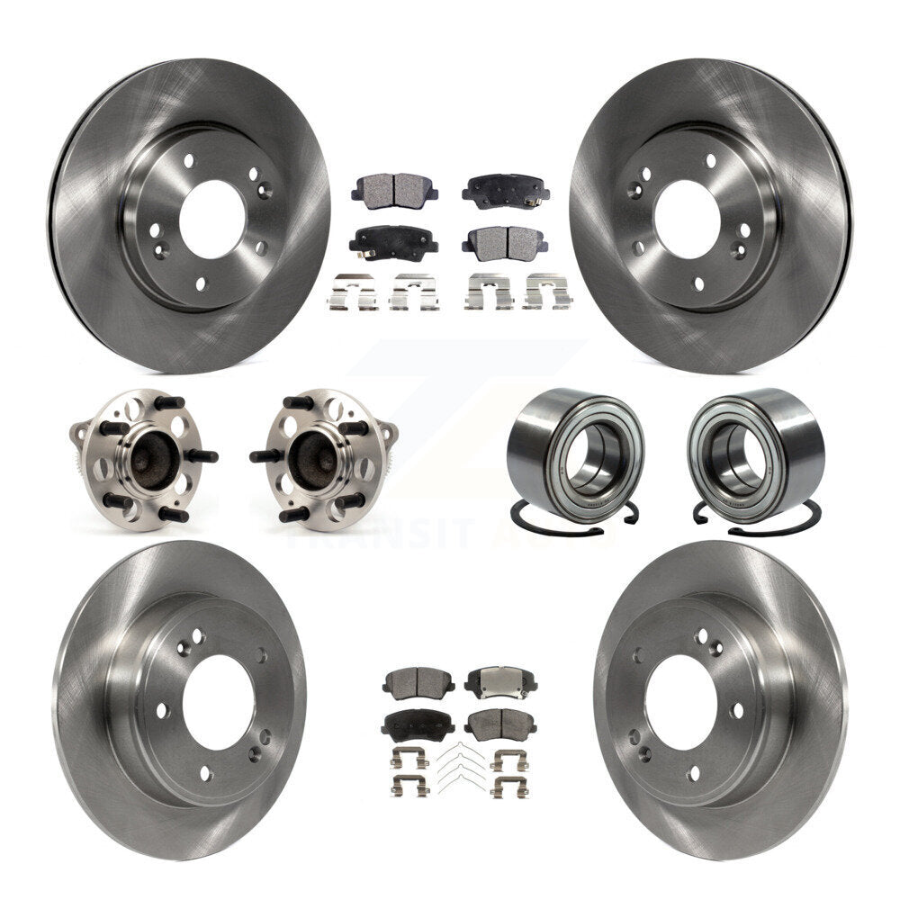 Transit Auto KBB-107203 Wheel Bearing for 2016-2017 Kia Forte Koup, Hyundai Elantra GT - Front and Rear product image
